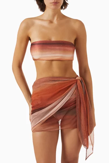 Sonya Mini Pareo in Mesh