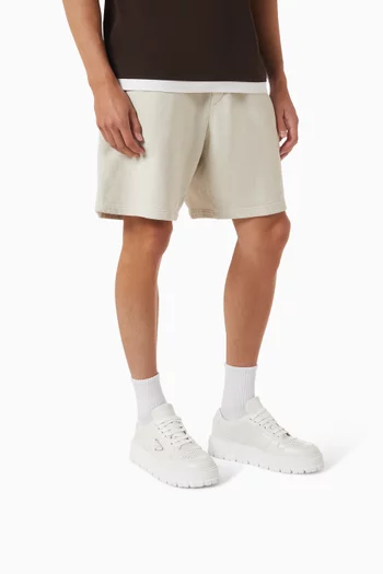 Logo Sneakers  in Leather