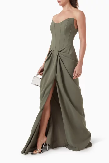 Strapless Corset Dress