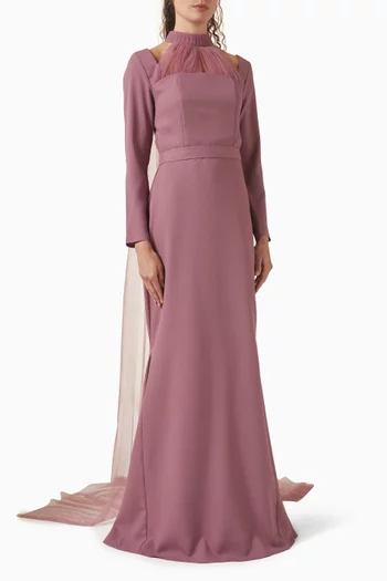 Cold-shoulder Dress