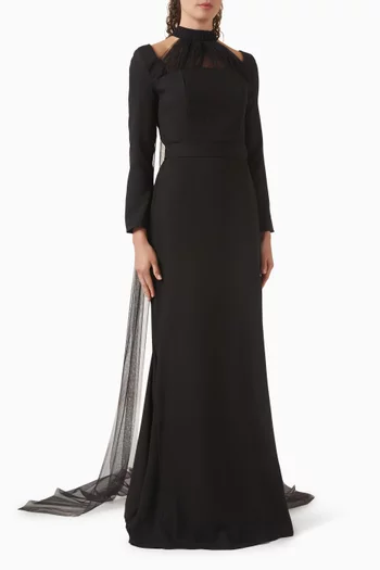 Cold-shoulder Dress