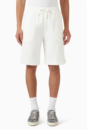 Bermuda Shorts in Techno Cotton French Terry