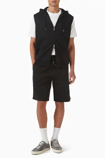 Bermuda Shorts in Techno Cotton French Terry