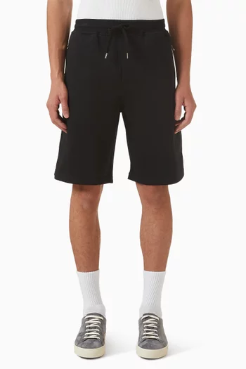 Bermuda Shorts in Techno Cotton French Terry