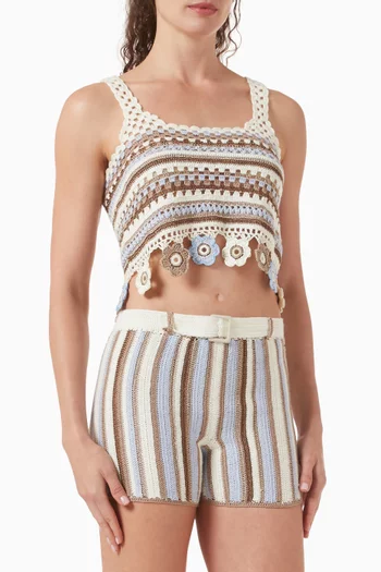 Noa Hand-crocheted Top