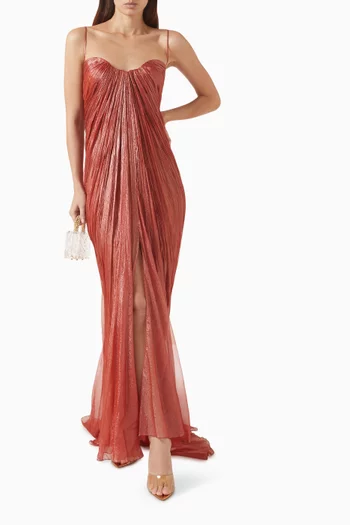 Victoria Gown in Silk Mousseline