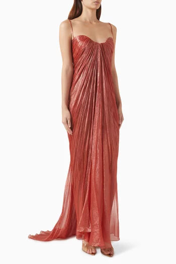 Victoria Gown in Silk Mousseline