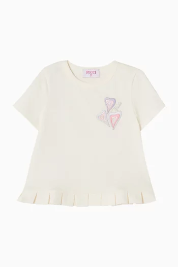 Hearts T-shirt in Cotton Jersey