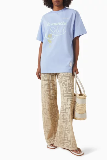 Le Marché T-shirt in Cotton