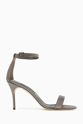 Chaos 90 Sandals in Debossed Leather