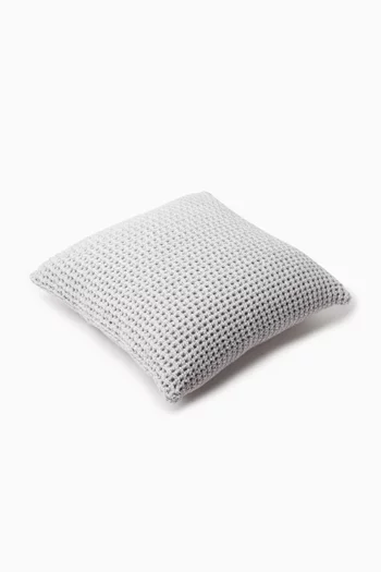 Net Knit Cushion, 40 x 40cm