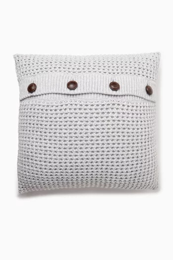 Net Knit Cushion, 40 x 40cm