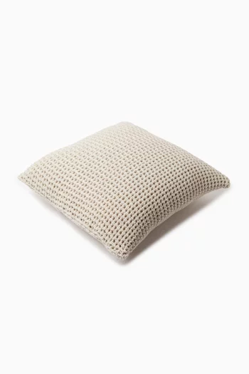 Net Knit Cushion, 40 x 40cm