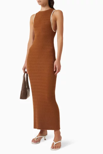 Lina Knit Dress in Cotton Blend