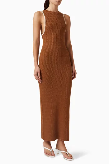 Lina Knit Dress in Cotton Blend