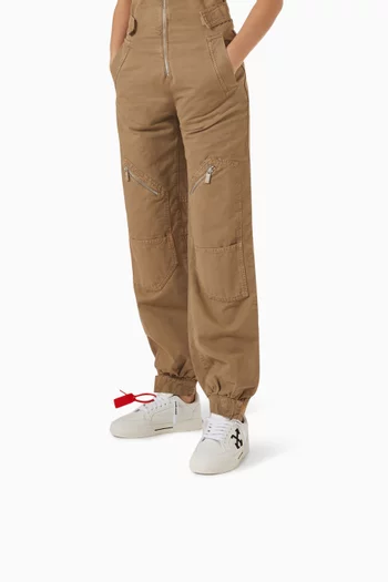 Vulcanized Low-top Sneakers in Canvas