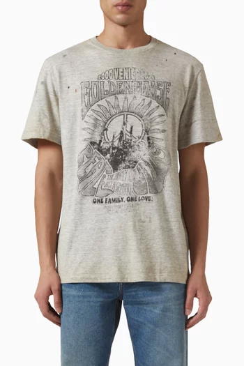 Vintage Print T-shirt in Cotton