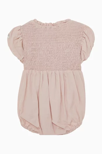 Eledor Shirred Bodysuit in Tencel-linen