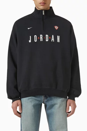Flight Graphic Sweatshirt in Fleece