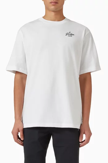 Graphic-print T-shirt in Cotton