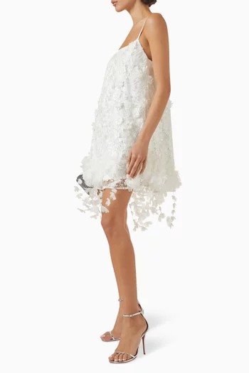 Rina Embellished Shift Mini Dress