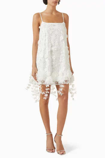 Rina Embellished Shift Mini Dress