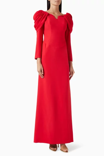 Off-shoulder Gown