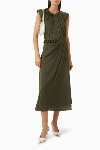Taddart Top in Silk Jacquard