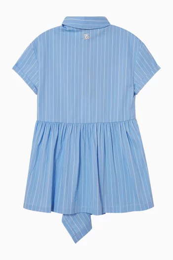 Striped Asymmetrical Shirt