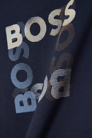 Logo-print T-shirt in Cotton