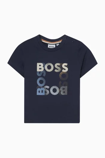Logo-print T-shirt in Cotton