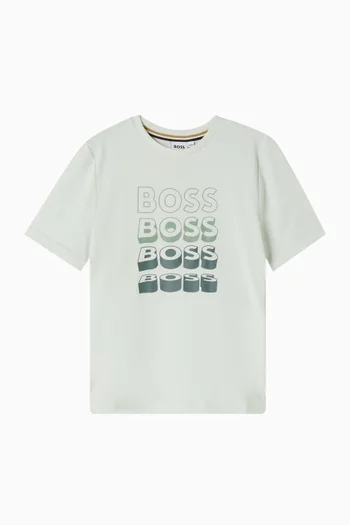 Logo T-Shirt in Cotton