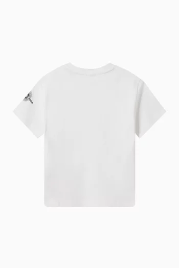 Printed T-shirt in Cotton