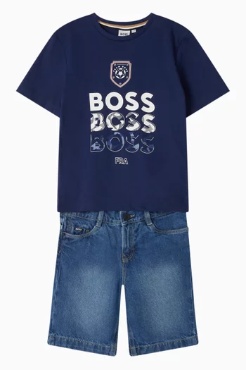 Logo T-Shirt in Cotton