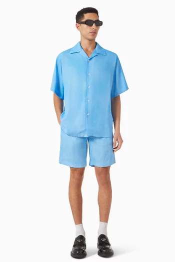 Bowling Shirt in Lyocell