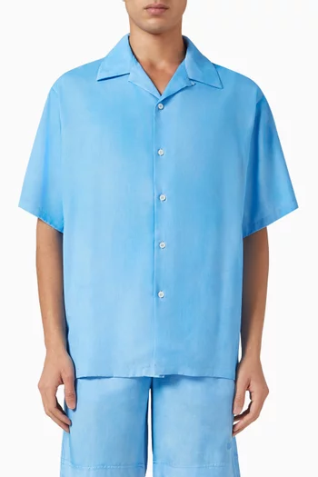 Bowling Shirt in Lyocell