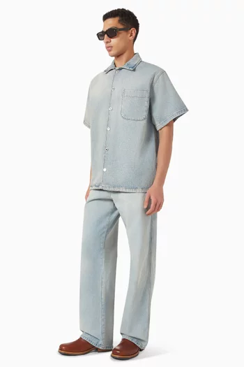 Boxy-fit Shirt in Denim