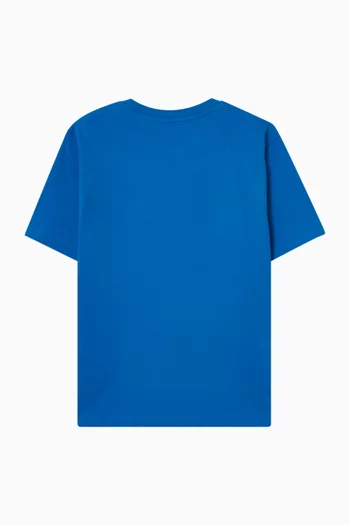 Teddy Logo T-shirt in Cotton Jersey