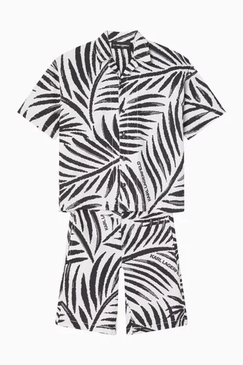 Leaf Bermuda Shorts