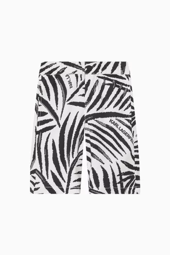 Leaf Bermuda Shorts