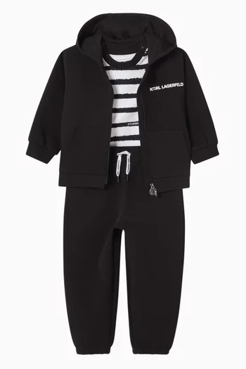 T-shirt, Hoodie & Sweatpants Set