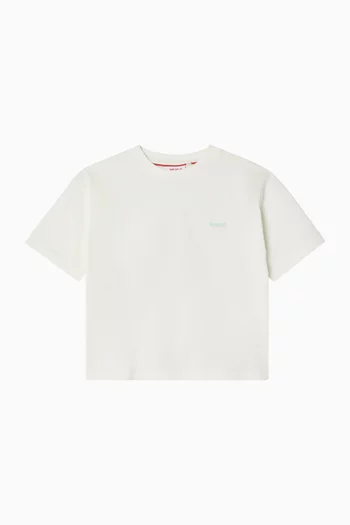 Graphic-print T-shirt in Cotton