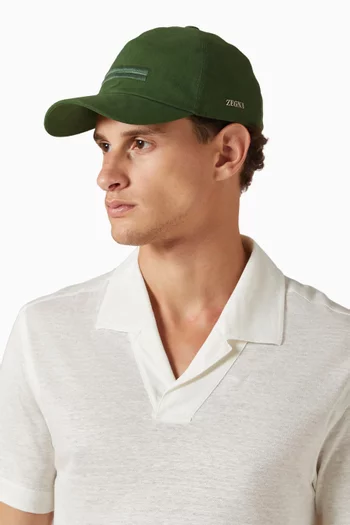 Baseball Cap in Oasi Lino