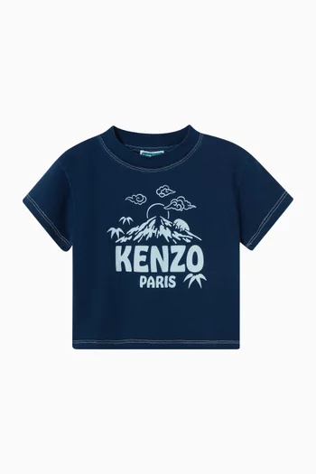 Logo T-shirt in Cotton Jersey