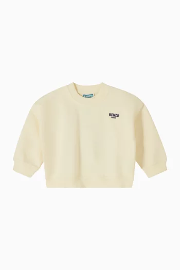 Logo Sweatshirt in Cotton