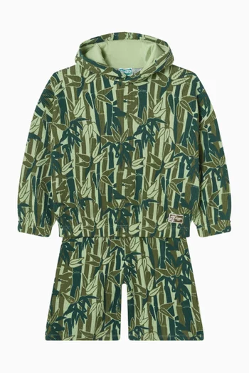 Eden Jungle Hoodie in French Terry