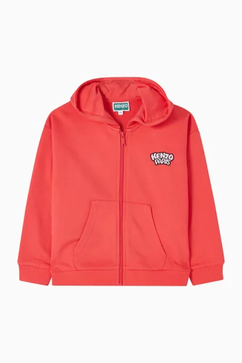 Logo Hoodie in Cotton