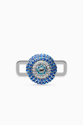 Evil Eye Stoneset Charm