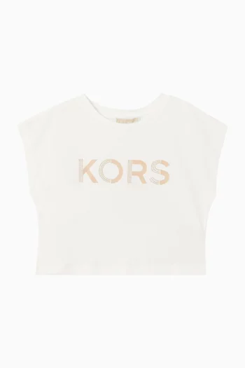 Logo Graphic-print T-shirt in Cotton