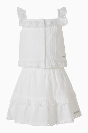 Ruffle Layered Skirt